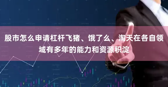 股市怎么申请杠杆飞猪、饿了么、淘天在各自领域有多年的能力和资源积淀