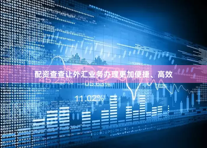 配资查查让外汇业务办理更加便捷、高效